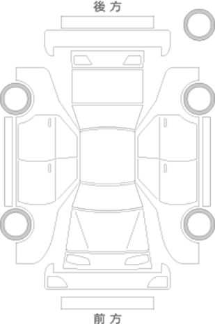 車両外装状態展開図